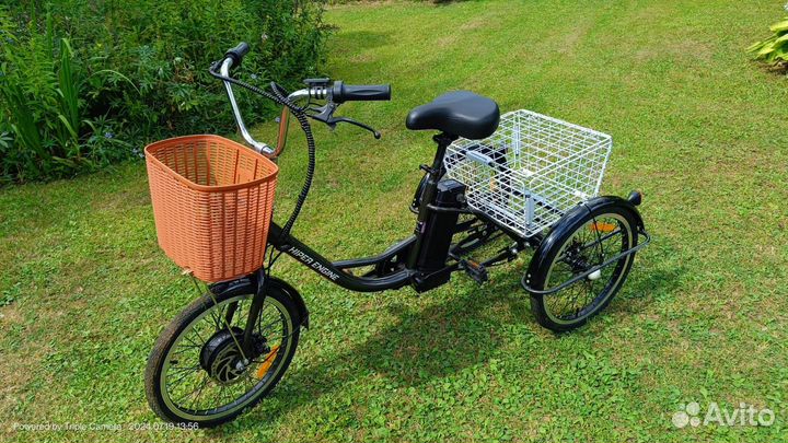 Трехколесный электровелосипед Hiper Engine Tres F0