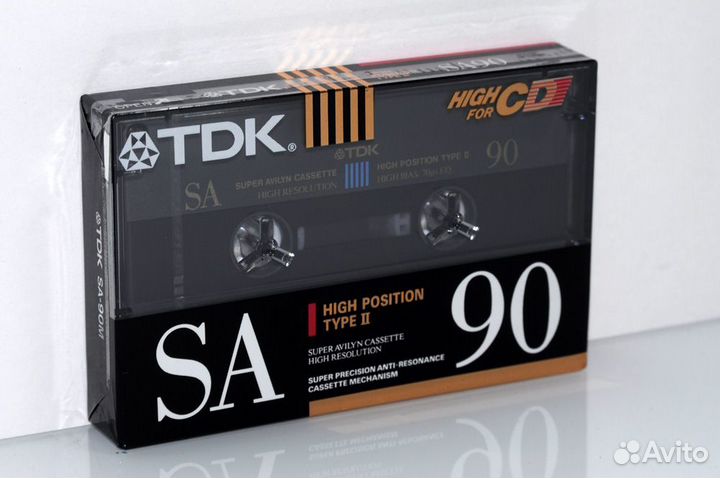 Аудиокассета TDK SA 90 japan market (4264)