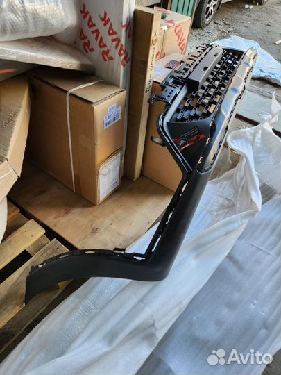 Новая передняя губа KIA KX1