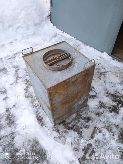 Металлическая емкость 100литров