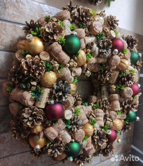Новогодний рождественский венок