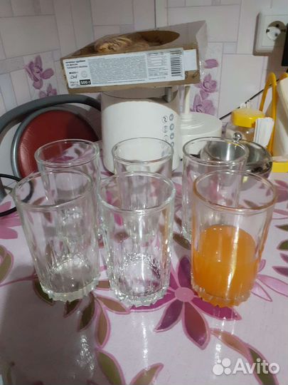 Стаканы,ложки столовые