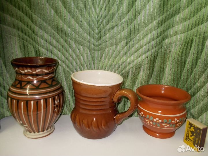 Кружки и кувшины из керамики