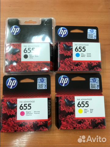 Картридж HP №655 550 стр