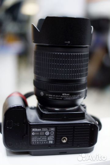 Nikon D90 kit 18-105 VR пробег 17т (и аренда)