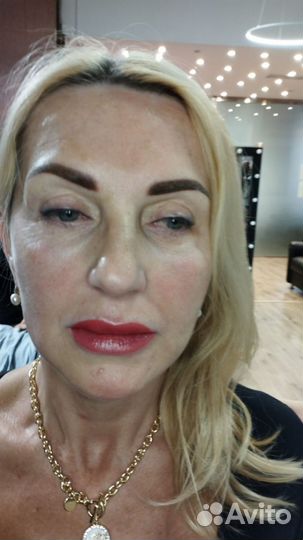 Перманентный макияж бровей, губ, век