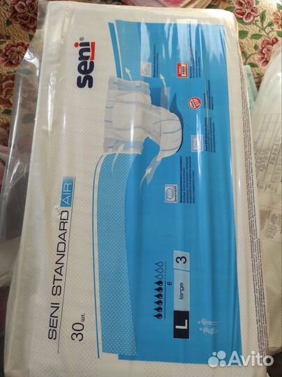 Памперсы для взрослых seni 3