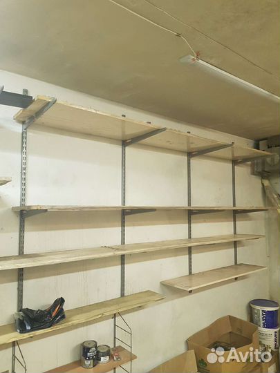 Полки стеллажи металлические бу