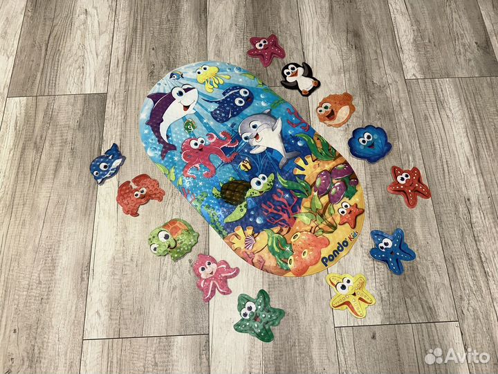 Противоскользящий коврик для купания «pondo»