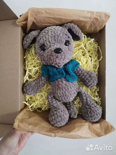 Вязаная игрушка ручной работы