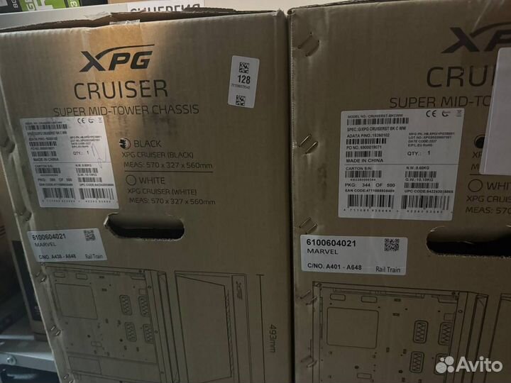 Корпус XPG cruiser Black cruiserst-bkcww