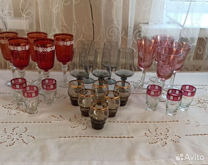 Фужеры и стопочки СССР