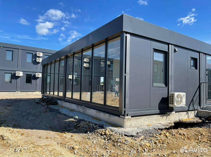 Модульные здания из сэндвич-панелей