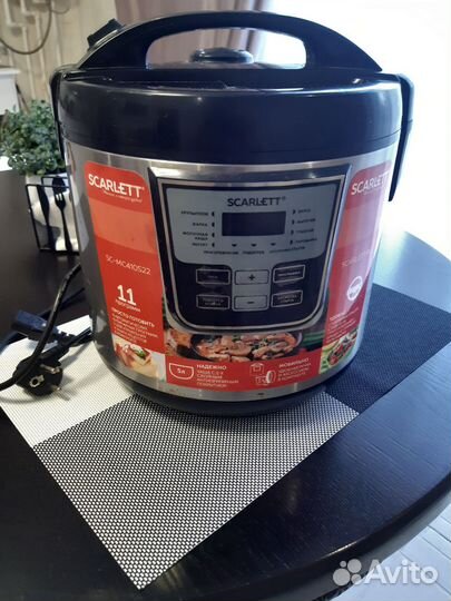 Мультиварка новая scarlett