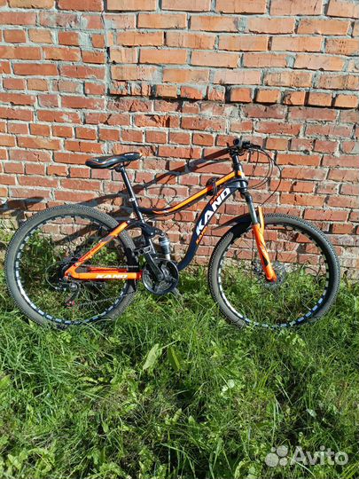 Велосипед подростковый двухподвес