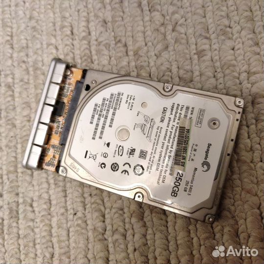 Внешний жесткий диск, 250GB, miniusb