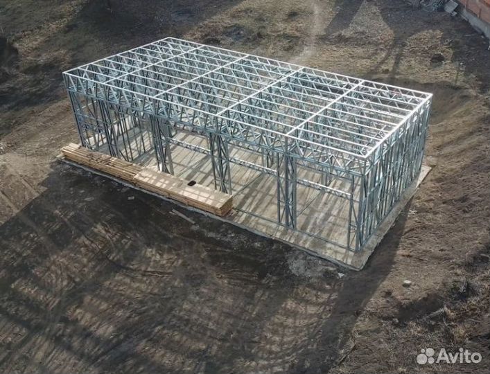 Лстк каркас сто на 4 поста (от производителя)