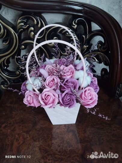 Мыльные розы букеты