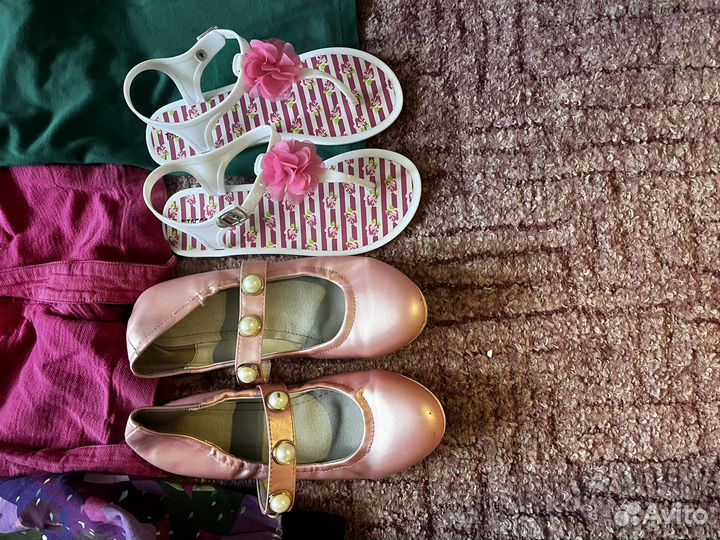 Детские вещи пакетом на девочку 152-158