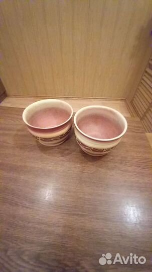 Цветочный керамический горшок