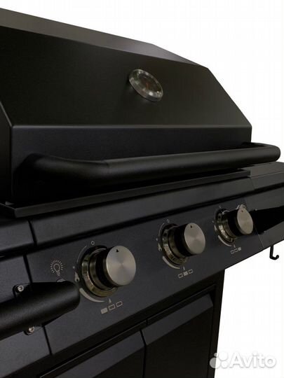 Встраиваемый газовый гриль B-Fire Bizon Black 3