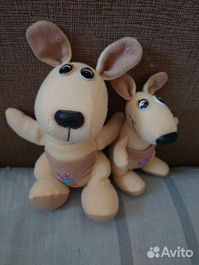Мягкая игрушка кенгуру мамалыш