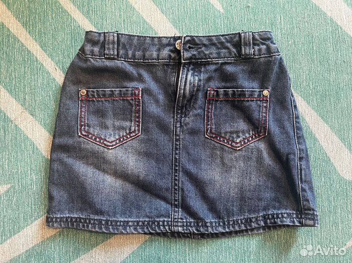 Юбка джинсовая Mothercare 128