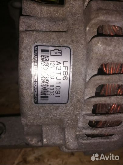 Генератор Mazda 3 BK 2.0 LF 17