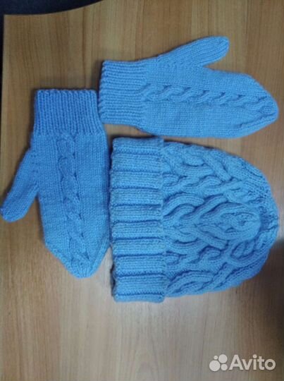 Шапка и варежки