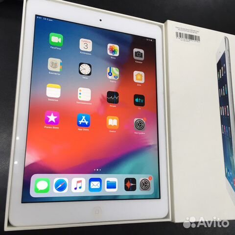 iPad Air 32Gb Wifi+Celluar Silver Ростест 1122738