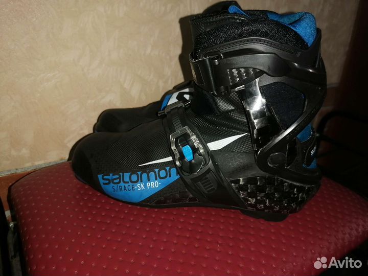 Лыжные ботинки коньковые salomon