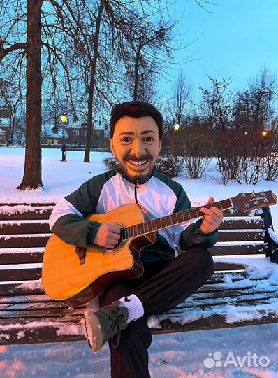 Ростовая кукла Мулатка Михайлов Пирожков