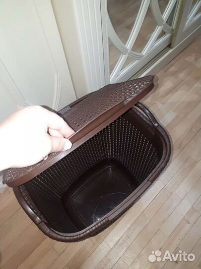 Корзина плетеная большая