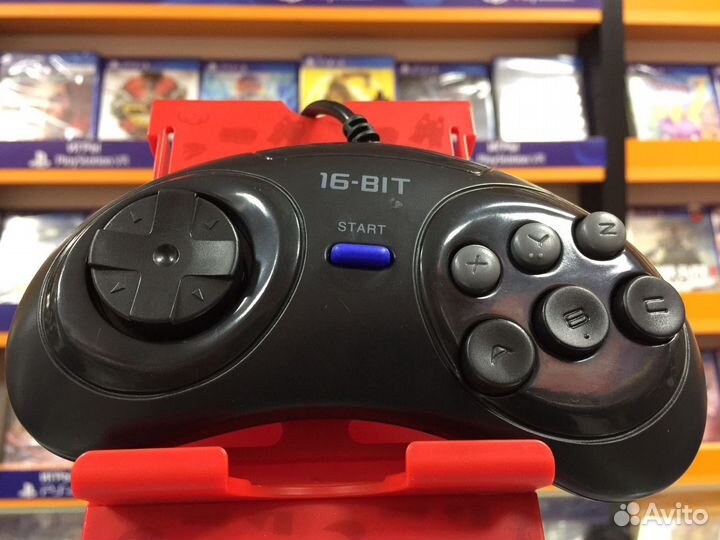 Джойстик Sega 16 bit узкий 9 (пин)
