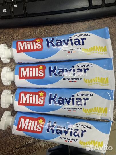 Норвежский Mills Kaviar в тюбике 185 гр