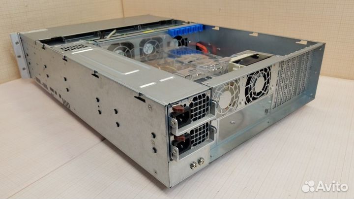 Корпус S.Micro SC836TQ 3U/SAS836TQ/16+2 HDD/2x800W