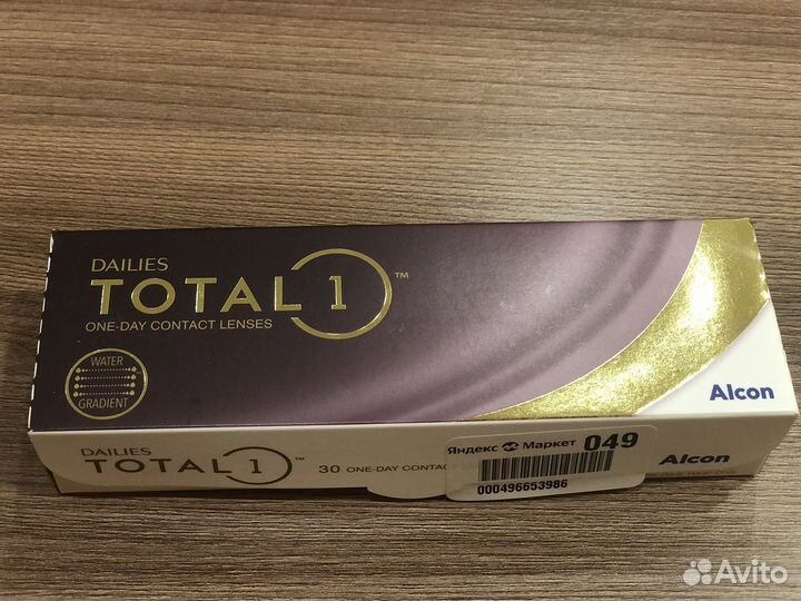 Контактные линзы ежедневные Alkon Total 1