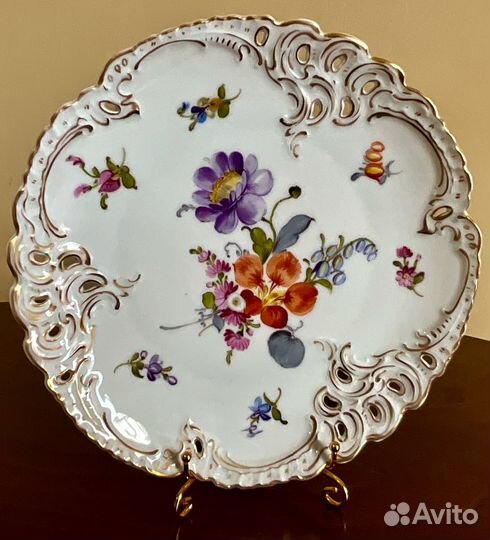 Антикварная тарелка. Цена за одну. Numphemburg