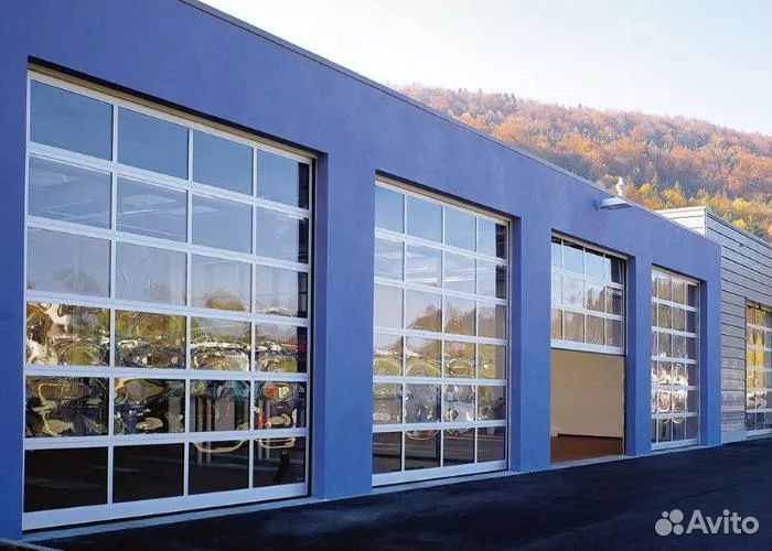 Панорамные ворота