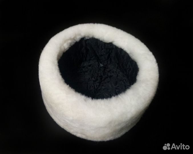 Кубанка из белого мутона Яценко