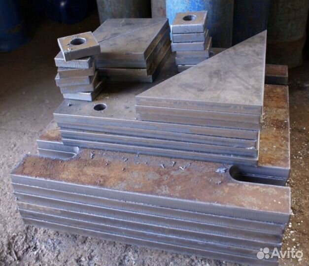 Плазменная лазерная резка раскрой металла до 90мм