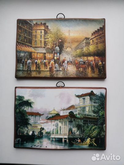 Картина на дереве