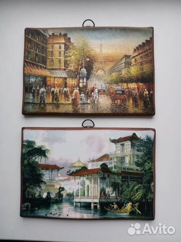 Картина на дереве