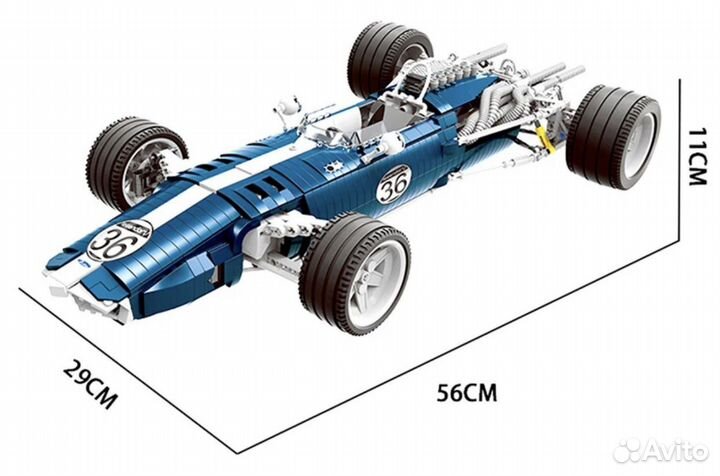 Конструктор лего феррари классический суперкар