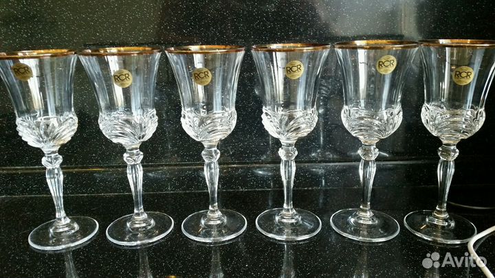Бокалы хрусталь Италия