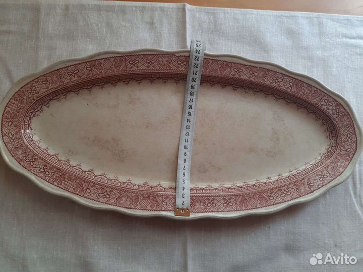 Старинный столовый сервиз раритет 19 века