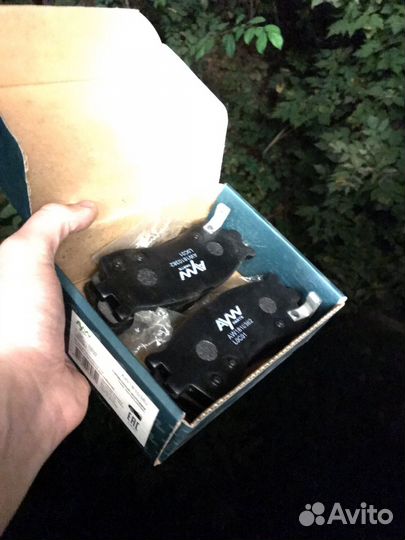 Колодки тормозные Kia Clarus (AW1810382)