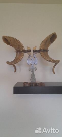 Рог для вина (предмет интерьера) грузия