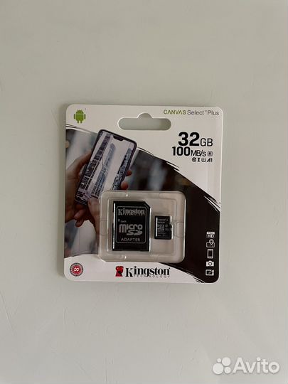 Карта памяти MicroSD Kingston 32 GB