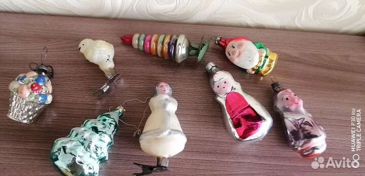 Елочные игрушки СССР